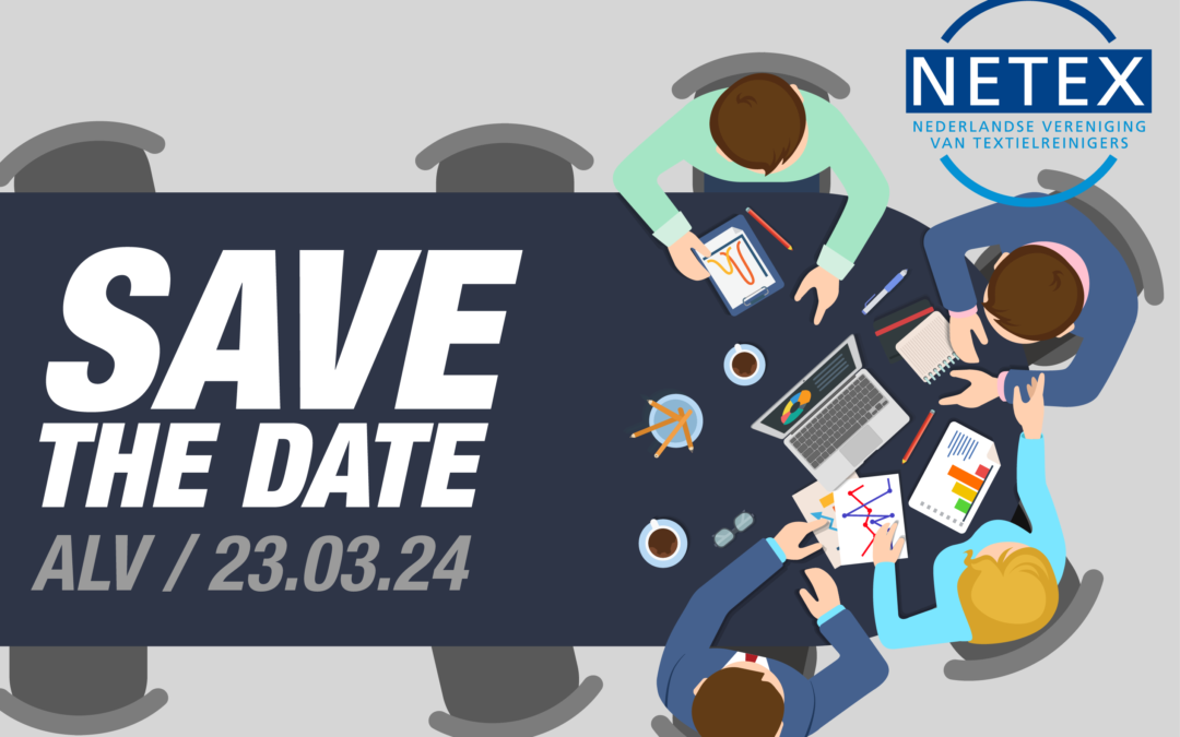 Save the date NETEX Algemene Ledenvergadering